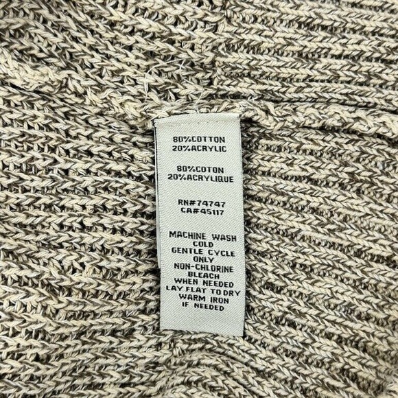 Red Head Men's Knit Heavyweight 1/4 Zip Sweater Brown Size L - Picture 9 of 10